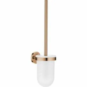Туалетный ёршик GROHE Essentials с держателем, тёплый закат глянец (40374DA1) Туалетный ёршик GROHE Essentials с держателем, тёплый закат глянец (40374DA1)