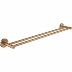 Держатель для полотенца GROHE Essentials 600 мм, двойной, тёплый закат матовый (40802DL1) Держатель для полотенца GROHE Essentials 600 мм, двойной, тёплый закат матовый (40802DL1)