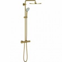 Душевая система GROHE Euphoria System 310 с термостатом для душа, холодный рассвет матовый (26075GN0)