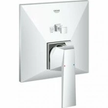 Внешняя часть смесителя для ванны GROHE Allure Brilliant с переключателем на 2 положения, хром (24072000)