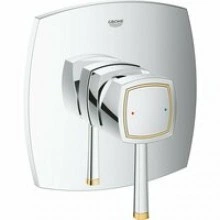 Внешняя часть смесителя для душа GROHE Grandera, хром/золото (24067IG0)