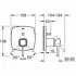Внешняя часть смесителя для ванны GROHE Grandera, теплый закат глянец (24068DA0) Внешняя часть смесителя для ванны GROHE Grandera, теплый закат глянец (24068DA0)