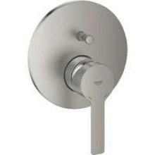 Внешняя часть смесителя для ванны GROHE Lineare, суперсталь (24064DC1)