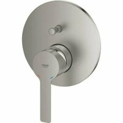 Внешняя часть смесителя для ванны GROHE Lineare, суперсталь (24064DC1) Внешняя часть смесителя для ванны GROHE Lineare, суперсталь (24064DC1)