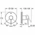 Внешняя часть смесителя для душа GROHE Essence, хром (24057001) Внешняя часть смесителя для душа GROHE Essence, хром (24057001)