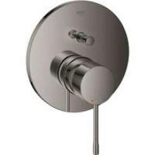 Внешняя часть смесителя для ванны GROHE Essence на 2 потребителя, темный графит глянец (24058A01)