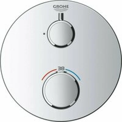 Внешняя часть термостата для душа GROHE Grohtherm, хром (24075000) Внешняя часть термостата для душа GROHE Grohtherm, хром (24075000)