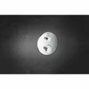 Внешняя часть термостата для душа GROHE Grohtherm на 2 потребителя, круглая, хром (24076000)