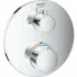 Внешняя часть термостата для ванны GROHE Grohtherm на 2 потребителя, хром (24077000) Внешняя часть термостата для ванны GROHE Grohtherm на 2 потребителя, хром (24077000)