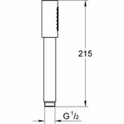 Душевая система GROHE Grohtherm с термостатом для душа, хром (34730000) Душевая система GROHE Grohtherm с термостатом для душа, хром (34730000)