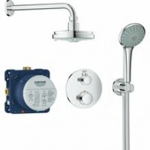 Душевая система GROHE Grohtherm с Rainshower Cosmopolitan 160, хром (34735000)