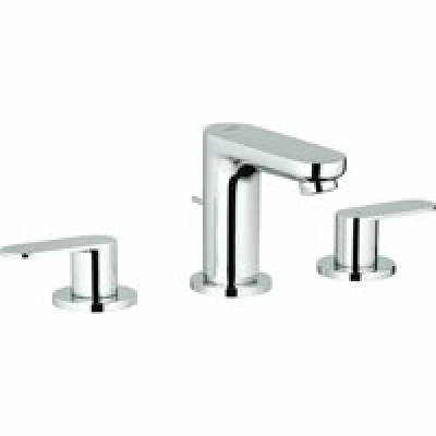 Смеситель для раковины GROHE Eurosmart Cosmopolitan на 3 отверстия, S-size, хром (20187000)