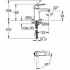 Смеситель для раковины GROHE Eurosmart Cosmopolitan, M-size, хром (2339700E) Смеситель для раковины GROHE Eurosmart Cosmopolitan, M-size, хром (2339700E)
