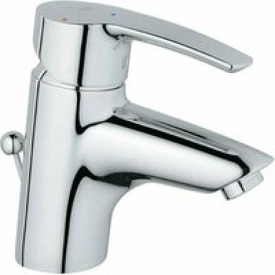 Смеситель для раковины GROHE Eurostyle с донным клапаном с энергосберегающим картриджем, хром (2337410E)