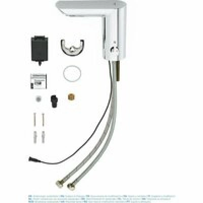 Смеситель для раковины GROHE BauCosmopolitan E инфракрасный, хром (36451000) Смеситель для раковины GROHE BauCosmopolitan E инфракрасный, хром (36451000)
