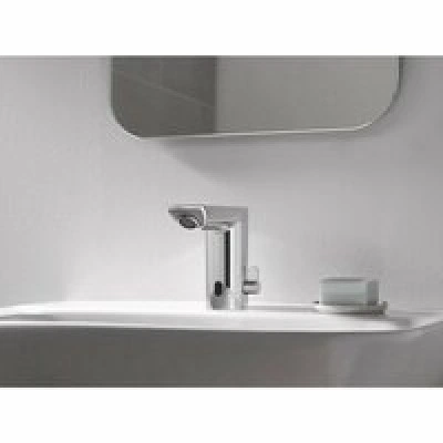 Смеситель для раковины GROHE BauCosmopolitan E инфракрасный, хром (36451000) Смеситель для раковины GROHE BauCosmopolitan E инфракрасный, хром (36451000)