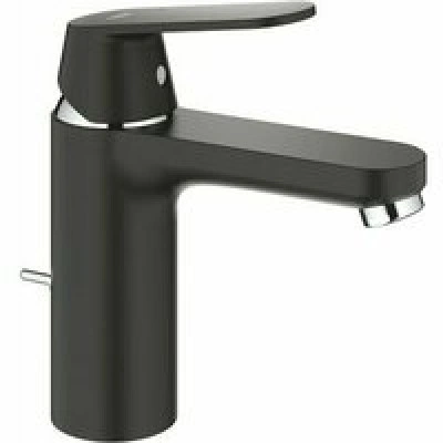 Смеситель для раковины GROHE Eurosmart Cosmopolitan с донным клапаном, черный сатин (23325KW0) Смеситель для раковины GROHE Eurosmart Cosmopolitan с донным клапаном, черный сатин (23325KW0)