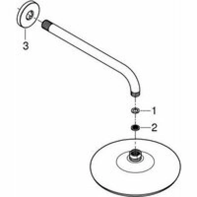 Душевая система GROHE Get со смесителем для душа, хром (25220001) Душевая система GROHE Get со смесителем для душа, хром (25220001)