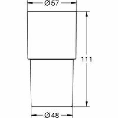 Стакан GROHE Atrio (40254003) Стакан GROHE Atrio (40254003)