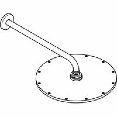 Верхний душ GROHE Rainshower Cosmopolitan 310, 8 л/мин, 1 режим, 380 мм, холодный рассвет матовый (26066GN0) Верхний душ GROHE Rainshower Cosmopolitan 310, 8 л/мин, 1 режим, 380 мм, холодный рассвет матовый (26066GN0)