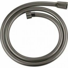 Душевой шланг GROHE Silverflex 1250 мм, с защитой от перекручивания, темный графит глянец (28362A00)