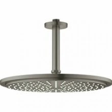 Верхний душ GROHE Rainshower Cosmopolitan 310, 8 л/мин, 1 режим, 142 мм, темный графит матовый (26067AL0)