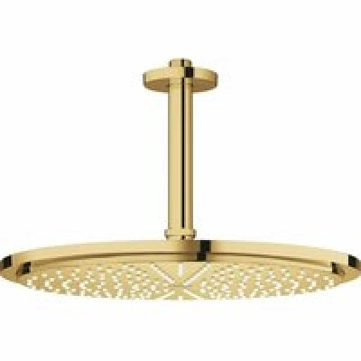 Верхний душ GROHE Rainshower Cosmopolitan 310, 8 л/мин, 1 режим, 142 мм, холодный рассвет глянец (26067GL0)