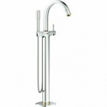 Внешняя часть смесителя для ванны GROHE Grandera напольного монтажа, хром/золото (23318IG0)