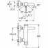 Смеситель для ванны GROHE Essence, никель глянец (33624BE1) Смеситель для ванны GROHE Essence, никель глянец (33624BE1)