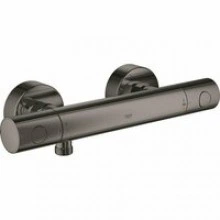 Термостат для душа GROHE Grohtherm 1000 Cosmopolitan, темный графит глянцевый (34065A02)