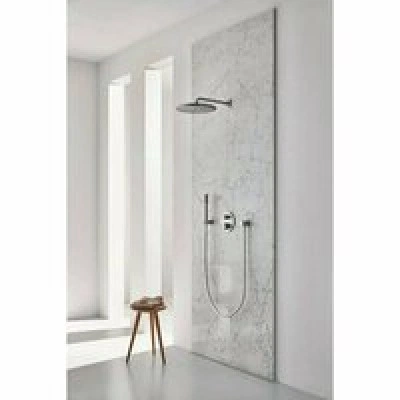 Верхний душ GROHE Rainshower Cosmopolitan 310, 8 л/мин, 1 режим, 380 мм, суперсталь (26066DC0) Верхний душ GROHE Rainshower Cosmopolitan 310, 8 л/мин, 1 режим, 380 мм, суперсталь (26066DC0)