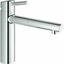 Смеситель для кухни GROHE Concetto с вытяжным изливом, хром (31129001)