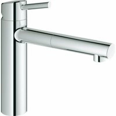 Смеситель для кухни GROHE Concetto с вытяжным изливом, хром (31129001) Смеситель для кухни GROHE Concetto с вытяжным изливом, хром (31129001)