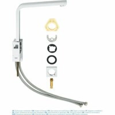 Смеситель для кухни GROHE Eurocube, хром (31255000) Смеситель для кухни GROHE Eurocube, хром (31255000)