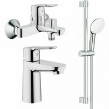 Готовый комплект для ванной комнаты GROHE Tempesta, хром (NB0049)