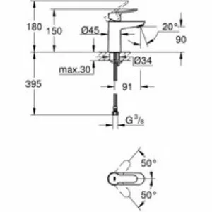 Готовый комплект для ванной комнаты GROHE Tempesta, хром (NB0049) Готовый комплект для ванной комнаты GROHE Tempesta, хром (NB0049)