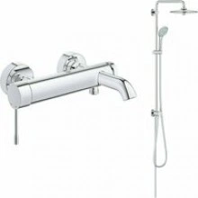 Душевая система GROHE Euphoria 260 со смесителем для ванны, хром (NB0054)