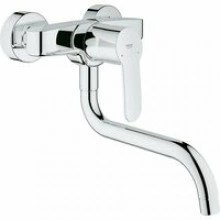 Смеситель для кухонной мойки GROHE Eurostyle Cosmopolitan настенный, хром (33982002)