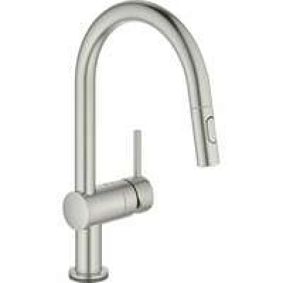 Смеситель для кухни GROHE Minta Touch сенсорный с вытяжным душем, суперсталь (31358DC2) Смеситель для кухни GROHE Minta Touch сенсорный с вытяжным душем, суперсталь (31358DC2)