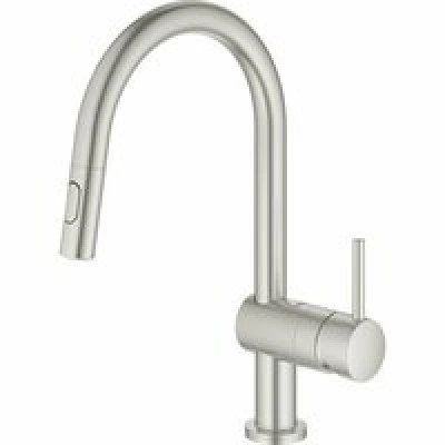 Смеситель для кухни GROHE Minta Touch сенсорный с вытяжным душем, суперсталь (31358DC2) Смеситель для кухни GROHE Minta Touch сенсорный с вытяжным душем, суперсталь (31358DC2)