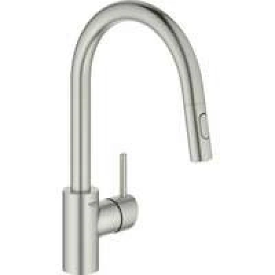 Смеситель для кухни GROHE Concetto, суперсталь (31483DC2) Смеситель для кухни GROHE Concetto, суперсталь (31483DC2)