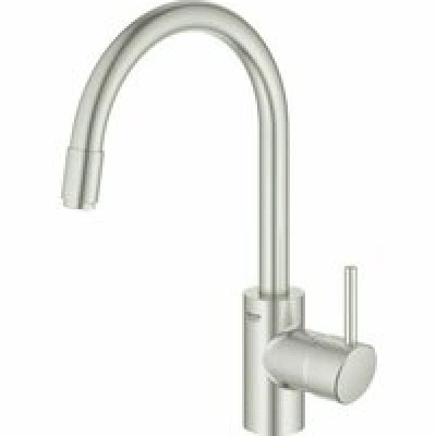 Смеситель для кухни GROHE Concetto с вытяжным изливом, суперсталь (32663DC3) Смеситель для кухни GROHE Concetto с вытяжным изливом, суперсталь (32663DC3)