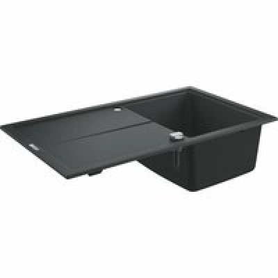 Мойка GROHE K400, 860 x 500 мм, черный гранит (31640AP0)