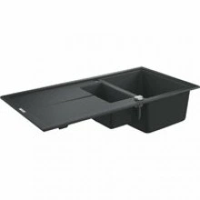 Мойка GROHE K400 с 1,5 чашей, 1000 x 500 мм, черный гранит (31642AP0)