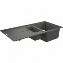 Мойка GROHE K400 с 1,5 чашей, 1000 x 500 мм, серый гранит (31642AT0)