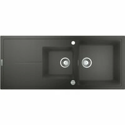 Мойка GROHE K400 с 1,5 чашей, серый гранит (31643AT0) Мойка GROHE K400 с 1,5 чашей, серый гранит (31643AT0)