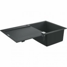 Мойка GROHE K500 с одной чашей, 860 x 500 мм, черный гранит (31644AP0)