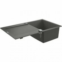 Мойка GROHE K500 с одной чашей, 860 x 500 мм, серый гранит (31644AT0)