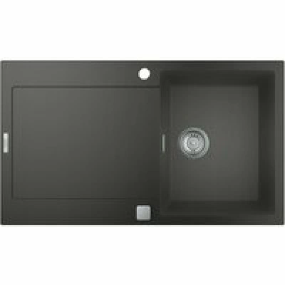 Мойка GROHE K500 с одной чашей, 860 x 500 мм, серый гранит (31644AT0) Мойка GROHE K500 с одной чашей, 860 x 500 мм, серый гранит (31644AT0)