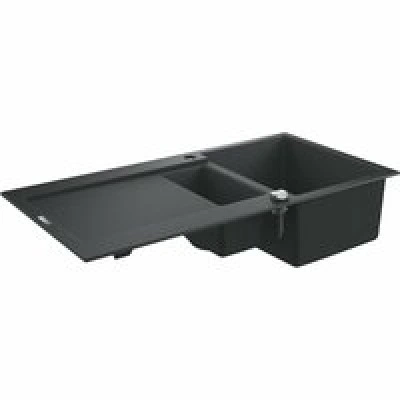 Мойка GROHE K500 с 1,5 чашей, 1000 x 500 мм, черный гранит (31646AP0) Мойка GROHE K500 с 1,5 чашей, 1000 x 500 мм, черный гранит (31646AP0)
